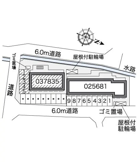 京都市右京区嵯峨野西ノ藤町 月極駐車場